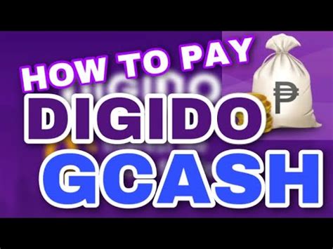 PAY YOUR DIGIDO EARLY VIA GCASH AND GET INTEREST .
